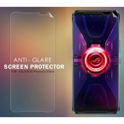 ^ ASUS ROG Phone 3 - 3 Strix - Nillkin Antiglare Screen Guard