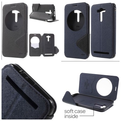 ^ Asus Zenfone 2 Laser 5.5 ZE550KL - Roar Window Leather Case