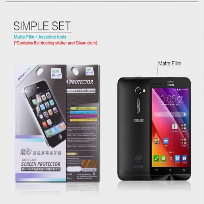 $ Asus Zenfone 2 5.0 ZE500CL - Nillkin Antiglare Screen Guard