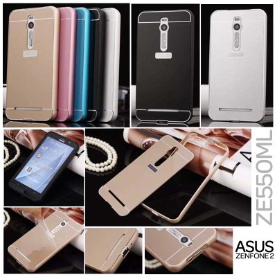 ^NR Asus Zenfone 2 5.5 ZE551ML - Metal Slide Hard Case
