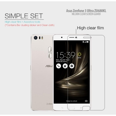 ^ Asus Zenfone 3 Ultra ZU680KL - Nillkin Clear Screen Guard