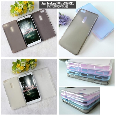 ^ Asus Zenfone 3 Ultra ZU680KL - Matte TPU Soft Case