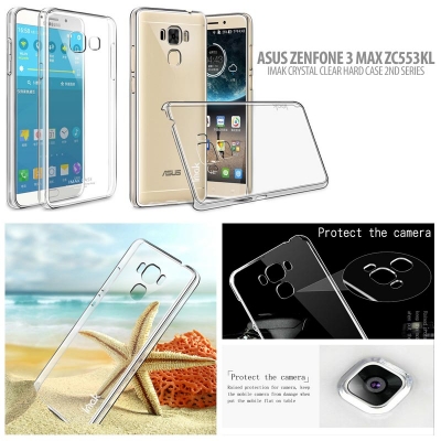 ^ Asus Zenfone 3 Max 5.5 Inch ZC553KL - Imak Crystal Clear Hard Case 2nd Series