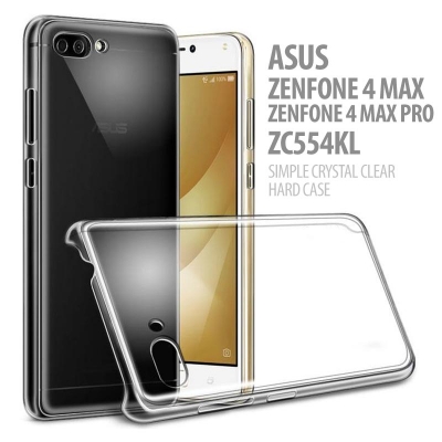 Asus Zenfone 4 Max Pro - Zenfone 4 Max ZC554KL - Simple Crystal Clear Hard Case