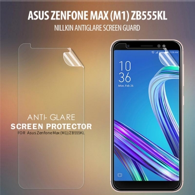 ^ Asus Zenfone Max M1 ZB555KL - Nillkin Antiglare Screen Guard }