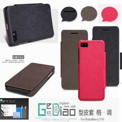 $ Blackberry Z10 - Nillkin Diary Leather Case