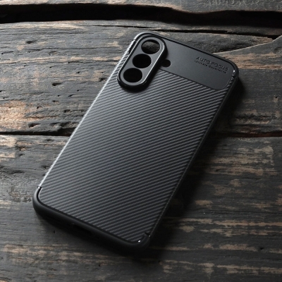 Samsung Galaxy A56 - AUTOFOCUS Carbon Fiber Soft Case