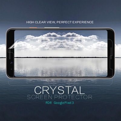 ^ Google Pixel 3 - Nillkin Clear Screen Guard