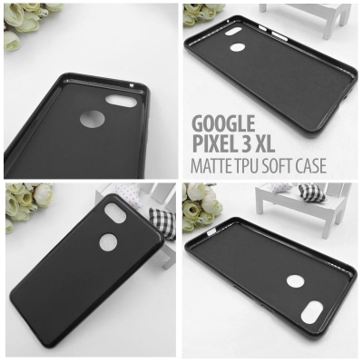 ^ Google Pixel 3 XL - Matte TPU Soft Case