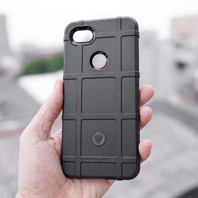 Google Pixel 3A - Rugged Shield Armor TPU Soft Case