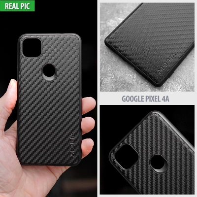 Google Pixel 4a - AIORIA Carbon Fiber Hybrid Case