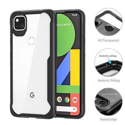 Google Pixel 4a - Fusion Armor Bumper Case 2nd Gen