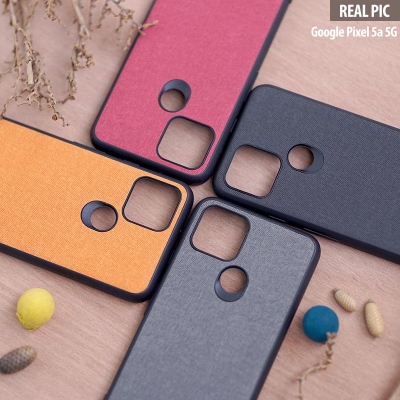 Google Pixel 5A 5G - AIORIA Jeans Texture Hybrid Case