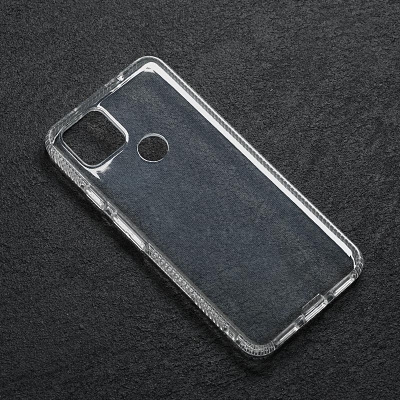 Google Pixel 5A 5G - Clear Rugged Armor TPU Soft Case