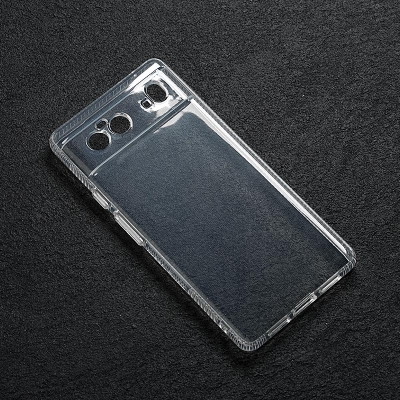 Google Pixel 6 - Clear Rugged Armor TPU Soft Case