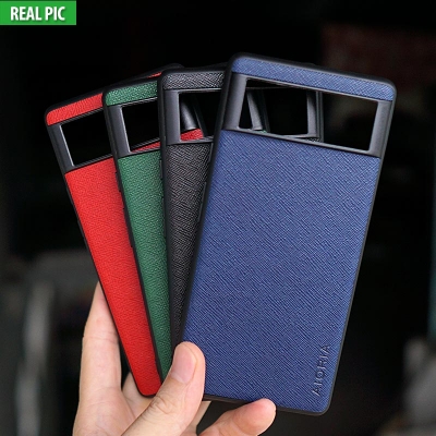 Google Pixel 6 Pro - AIORIA Canvas Texture Hybrid Case