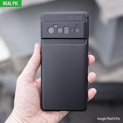 Google Pixel 6 Pro - AUTOFOCUS Carbon Fiber Soft Case