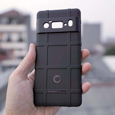 Google Pixel 6 Pro - Rugged Shield Armor TPU Soft Case