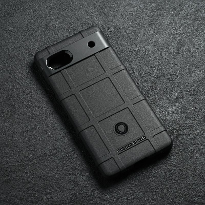 Google Pixel 6A - Rugged Shield Armor TPU Soft Case