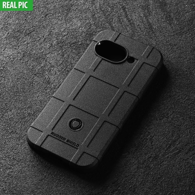 Google Pixel 9A - Rugged Shield Armor TPU Soft Case