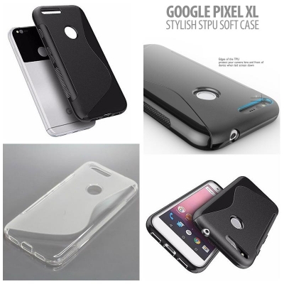 ^ Google Pixel XL - Stylish STPU Soft Case }