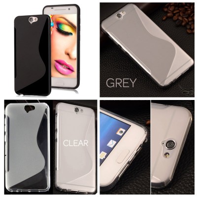 ^ HTC One A9 - Stylish STPU Soft Case }