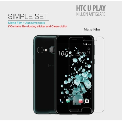 ^ HTC U Play - Nillkin Antiglare Screen Guard }
