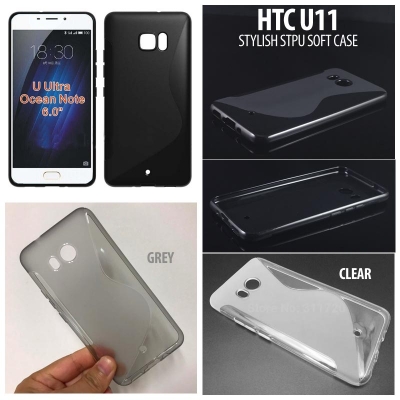 ^ HTC U11 - Stylish STPU Soft Case }