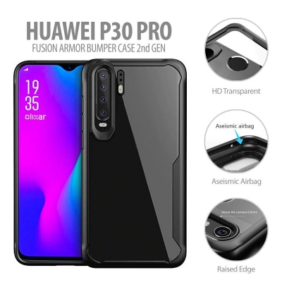 ^ Huawei P30 Pro - Fusion Armor Bumper Case 2nd Gen