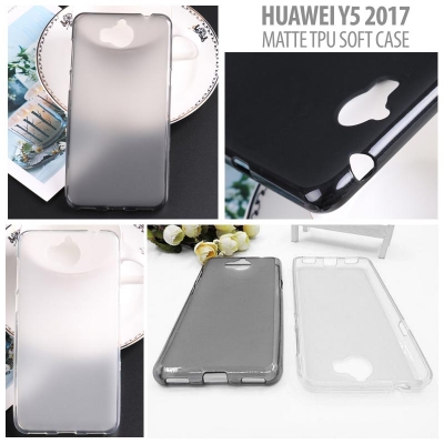 ^ Huawei Y5 2017 - Matte TPU Soft Case }