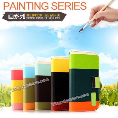 $ iPhone 5 / iPhone 5S - Kalaideng Painting Series Leather Book