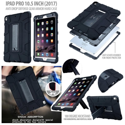 * Ipad Pro 10.5 Inch (2017) - Anti Drop Defense Gear Armor Hard Case }