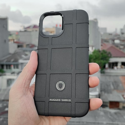 Iphone 12 Pro Max - Rugged Shield Armor TPU Soft Case