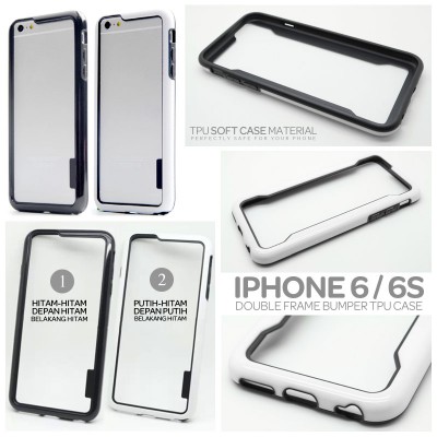 ^ iPhone 6 / iPhone 6S - Double Frame Bumper Case