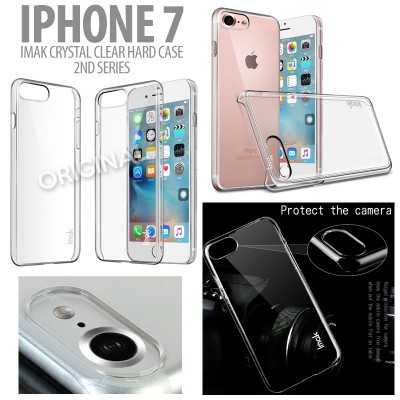 ^ iPhone 7 / Iphone 8 - Imak Crystal Clear Hard Case 2nd Series