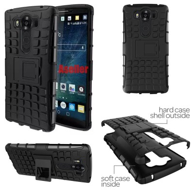 ^ LG G4 Pro V10 - Heavy Duty Rugged Armor Stand Case }