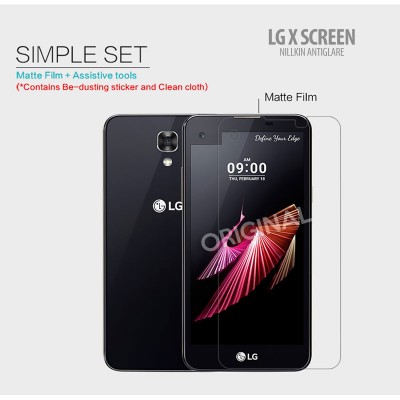 ^ LG X Screen - Nillkin Antiglare Screen Guard