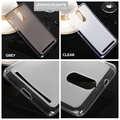 $ Lenovo K5 Note - Matte TPU Soft Case