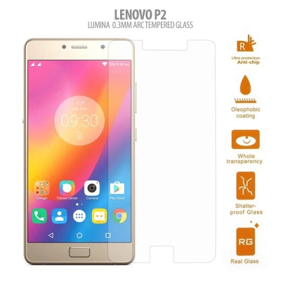 ^ Lenovo P2 - Lumina 0.3mm Arc Tempered Glass }