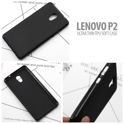 ^ Lenovo P2 - Ultra Thin TPU Soft Case }