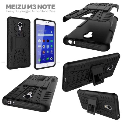 Meizu M3 Note - Heavy Duty Rugged Armor Stand Case