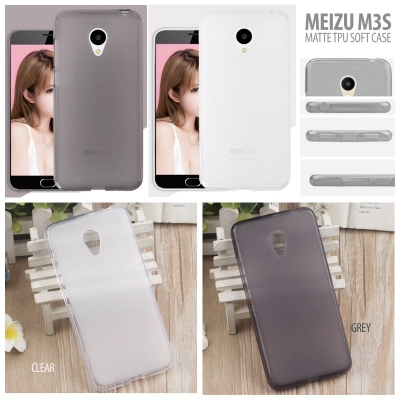 ^ Meizu M3 M3S - Matte TPU Soft Case