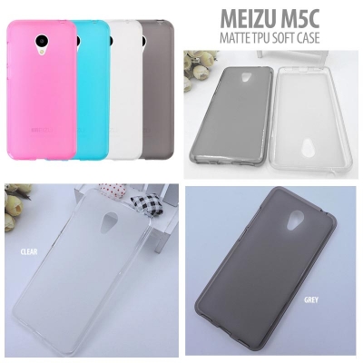 ^ Meizu M5C - Matte TPU Soft Case }