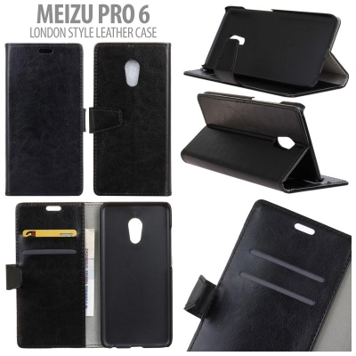 * Meizu Pro 6 - London Style Leather Case