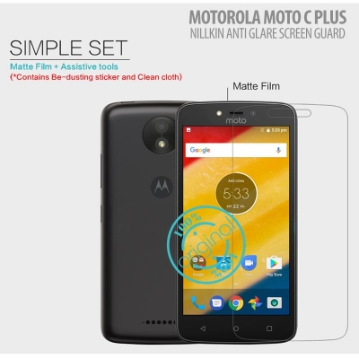 ^ Motorola Moto C Plus - Nillkin Antiglare Screen Guard }