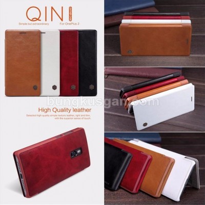 ^ OnePlus Two - Nillkin Qin Leather Case