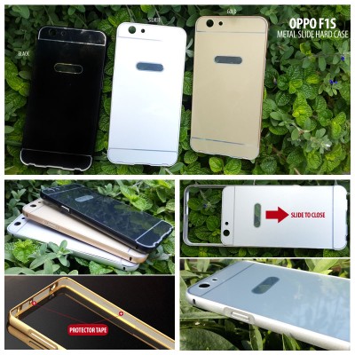 ^NR Oppo F1S - Metal Slide Hard Case
