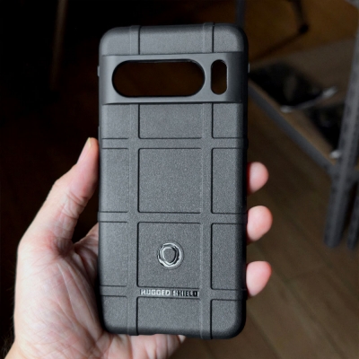 Google Pixel 8 Pro - Rugged Shield Armor TPU Soft Case