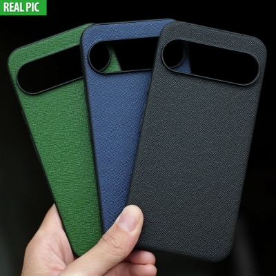 Google Pixel 9 Pro XL - AIORIA Canvas Texture Hybrid Case