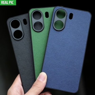 Xiaomi Redmi 13C - AIORIA Canvas Texture Hybrid Case